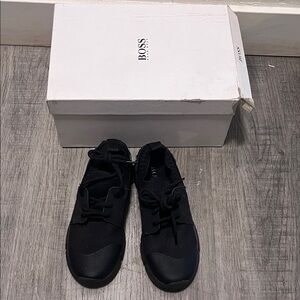 BOSS kids Black Athletic Sneakers